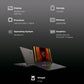 MSI Vector 16 HX AI A2XWHG Intel Core Ultra 7 255HX Gaming Laptop (32GB, 1TB SSD, Windows 11 Home, 12GB Graphics, 16 inch 240 Hz QHD Plus Display, NVIDIA GeForce RTX 5070 Ti, MS Office Home,  Cosmos Gray, 2.7 KG)