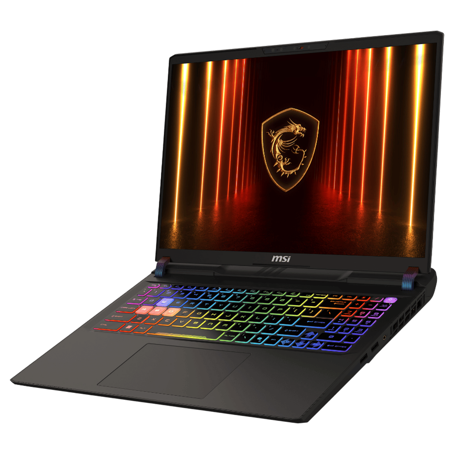 MSI Vector 16 HX AI A2XWHG Intel Core Ultra 7 255HX Gaming Laptop (32GB, 1TB SSD, Windows 11 Home, 12GB Graphics, 16 inch 240 Hz QHD Plus Display, NVIDIA GeForce RTX 5070 Ti, MS Office Home,  Cosmos Gray, 2.7 KG)