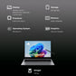 SAMSUNG Galaxy Book5 Pro 360 Intel Core Ultra 5 Touchscreen 2-in-1 Laptop (16GB, 512GB SSD, Windows 11 Home, 8GB Graphics, 15.9 inch WQXGA Plus AMOLED Display, MS Office 2021, Gray, 1.69 KG)