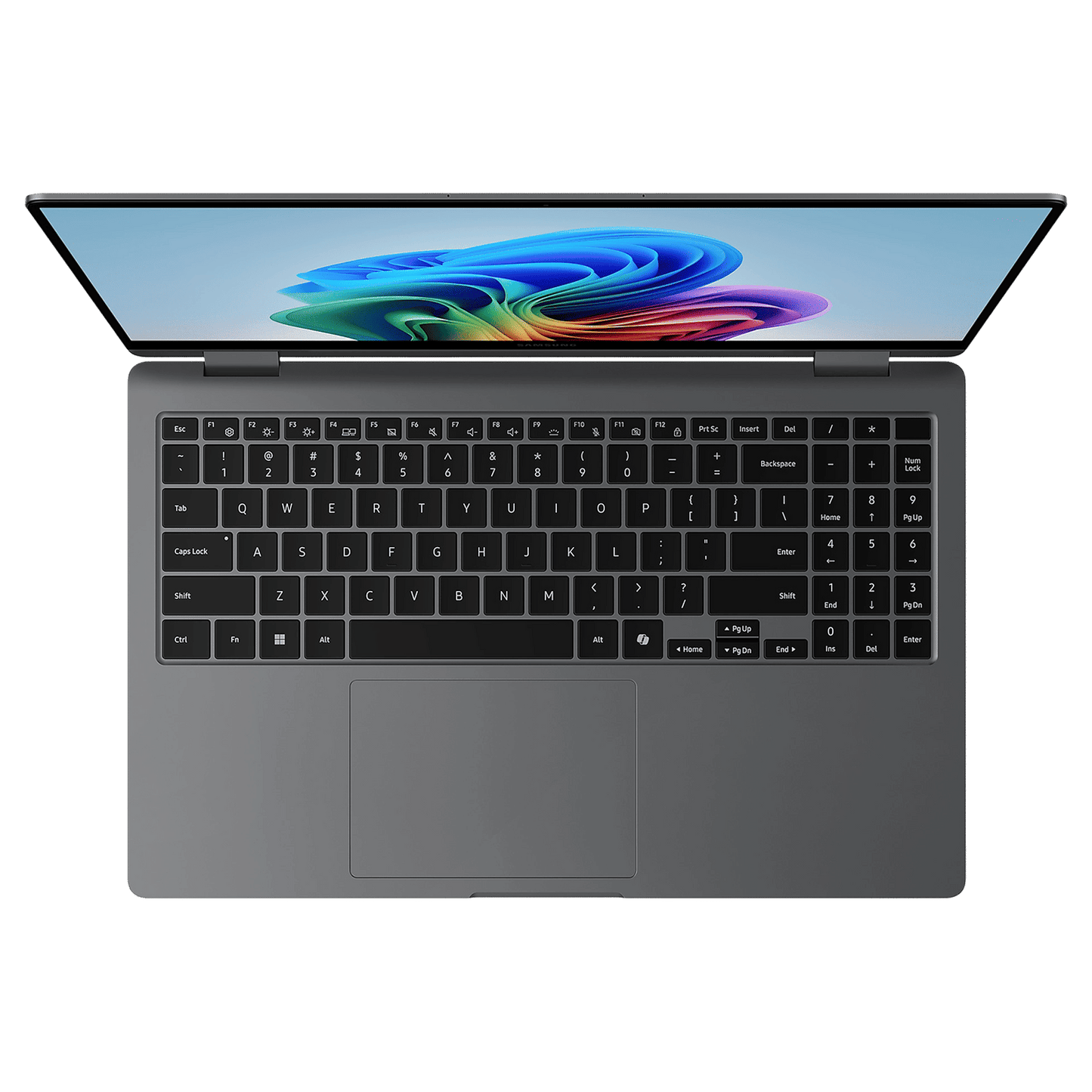 SAMSUNG Galaxy Book5 360 Intel Core Ultra 7 Touchscreen Thin & Light Laptop (32GB, 1TB SSD, Windows 11 Home, 16GB Graphics, 15.5 inch FHD AMOLED Display, MS Office 2021, Gray, 1.46 KG)