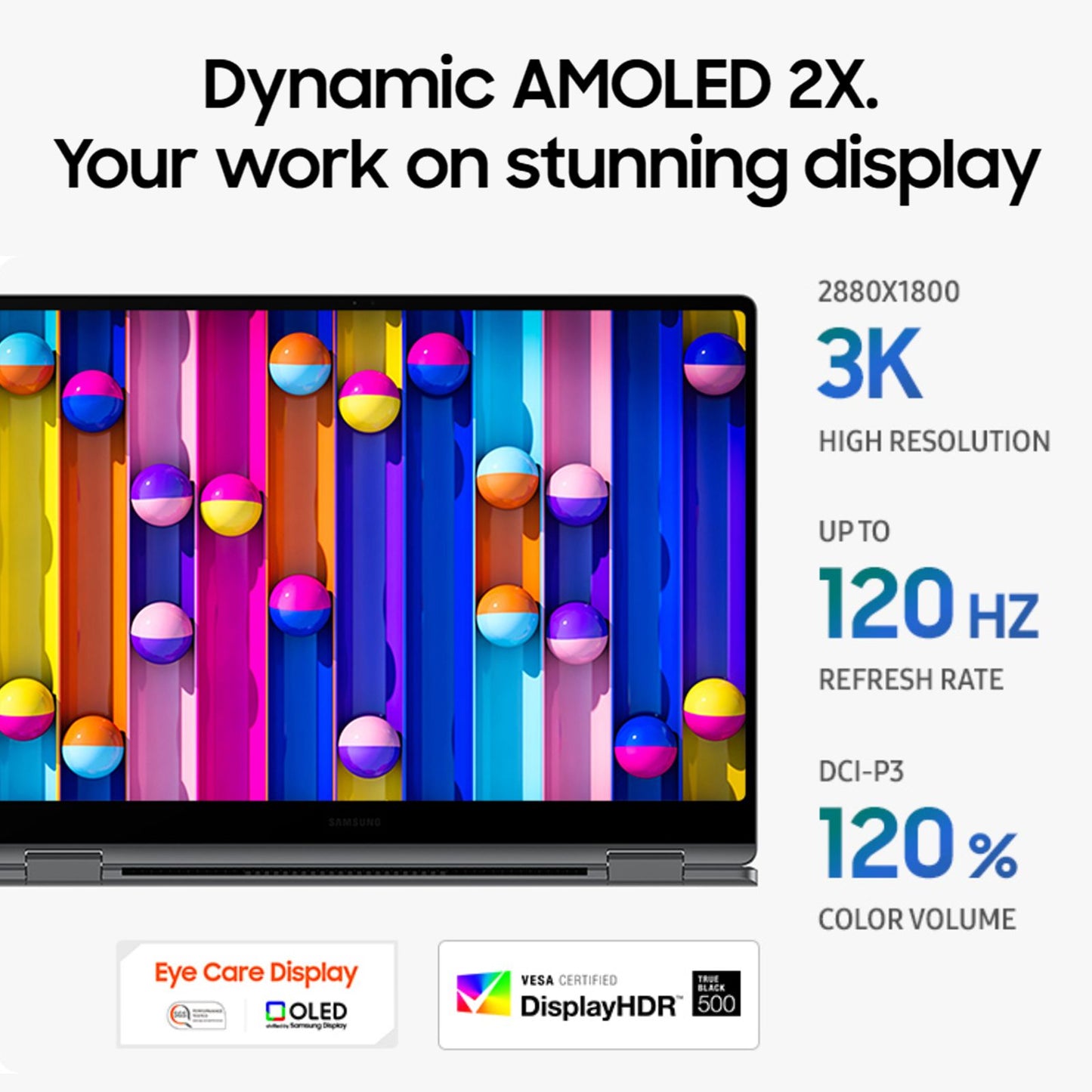 SAMSUNG Galaxy Book5 Pro 360 Intel Core Ultra 7 Touchscreen 2-in-1 Laptop (32GB, 1TB SSD, Windows 11 Home, 16GB Graphics, 15.9 inch WQXGA Plus AMOLED Display, MS Office 2021, Gray, 1.69 KG)