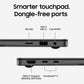 SAMSUNG Galaxy Book5 Pro 360 Intel Core Ultra 7 Touchscreen 2-in-1 Laptop (32GB, 1TB SSD, Windows 11 Home, 16GB Graphics, 15.9 inch WQXGA Plus AMOLED Display, MS Office 2021, Gray, 1.69 KG)
