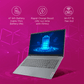 Lenovo IdeaPad Slim 3 15IRU8 Intel Core i3 13th Gen Thin & Light Laptop (8GB, 512GB SSD, Windows 11 Home, 15.6 inch Full HD Display, MS Office Home 2024, Arctic Grey, 1.62 KG)