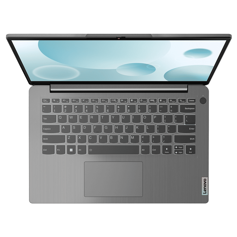 Lenovo IdeaPad 3 14IAU7 Intel Core i3 12th Gen Thin & Light Laptop (8GB, 512GB SSD, Windows 11 Home, 14 inch Full HD Display, MS Office Home 2021, Arctic Grey, 1.43 KG)