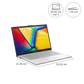 ASUS Vivobook Go 14 AMD Ryzen 5 7520U Thin & Light Laptop (8GB, 512GB SSD, Windows 11 Home, 14 inch Full HD Display, MS Office 2024, Cool Silver, 1.38 KG)