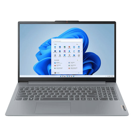 Lenovo IdeaPad Slim 3 15ABR8 AMD Ryzen 7 Thin & Light Laptop (16GB, 512GB SSD, Windows 11 Home, 15.6 inch Full HD Display, MS Office Home 2024, Arctic Grey, 1.62 KG)