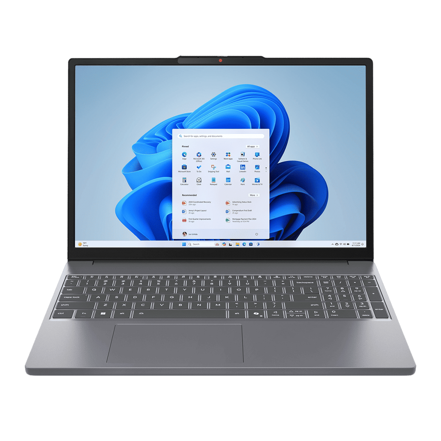 Lenovo IdeaPad Slim 3 15IRH10 Intel Core i7 13th Gen Thin & Light Laptop (16GB, 512GB SSD, Windows 11 Home, 15.3 inch WUXGA IPS Display, MS Office 2024, Luna Grey, 1.59 KG)