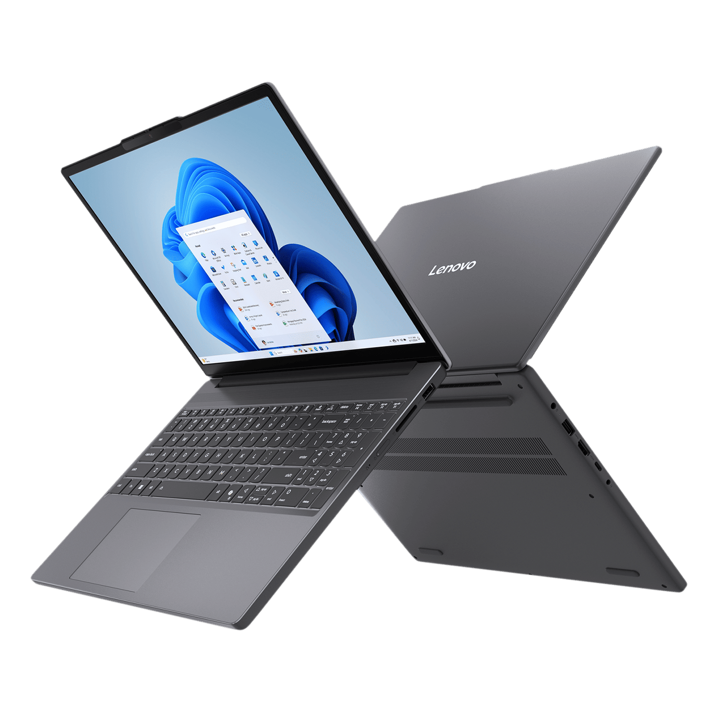 Lenovo IdeaPad Slim 3 15IRH10 Intel Core i7 13th Gen Thin & Light Laptop (16GB, 512GB SSD, Windows 11 Home, 15.3 inch WUXGA IPS Display, MS Office 2024, Luna Grey, 1.59 KG)