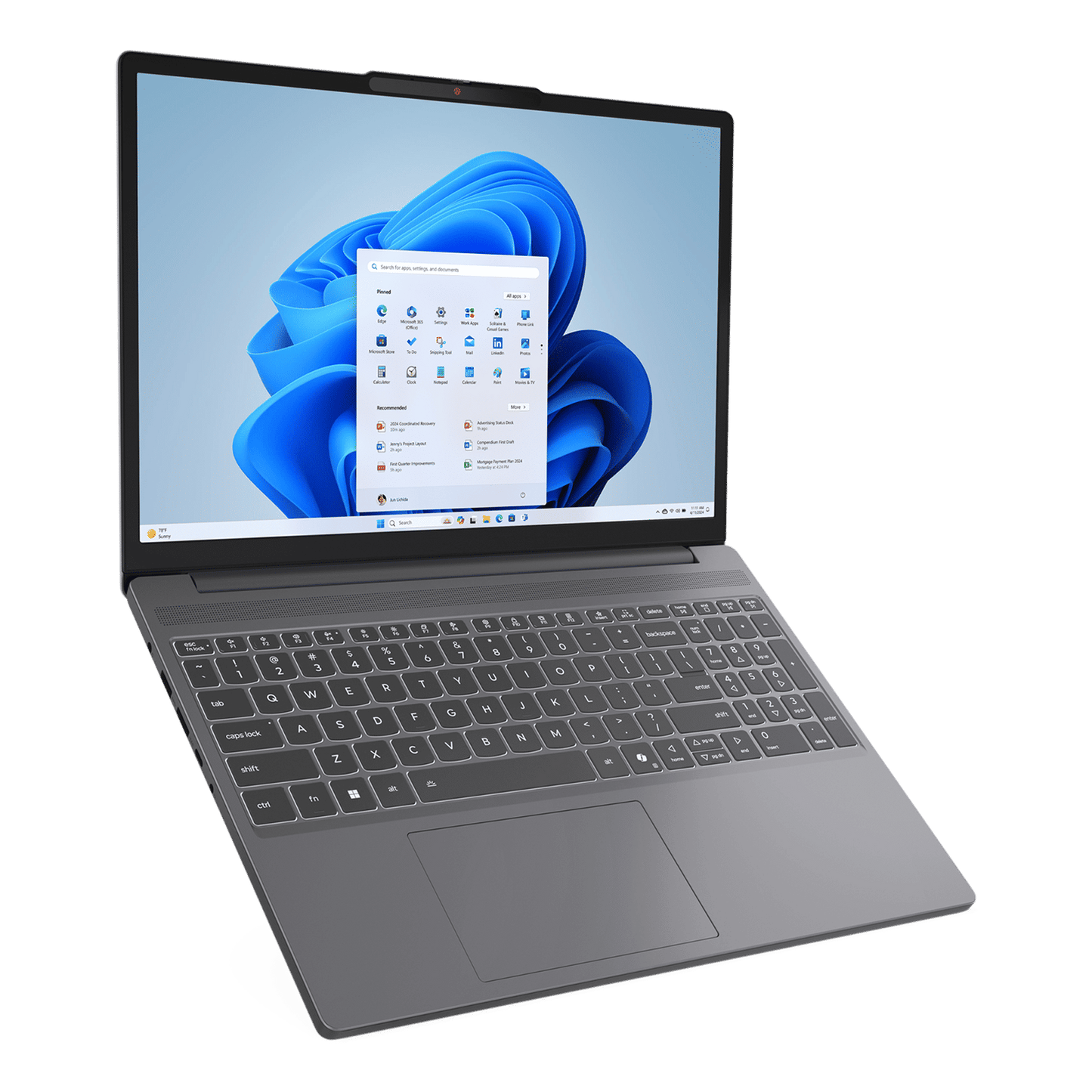 Lenovo IdeaPad Slim 3 15IRH10 Intel Core i7 13th Gen Thin & Light Laptop (16GB, 512GB SSD, Windows 11 Home, 15.3 inch WUXGA IPS Display, MS Office 2024, Luna Grey, 1.59 KG)