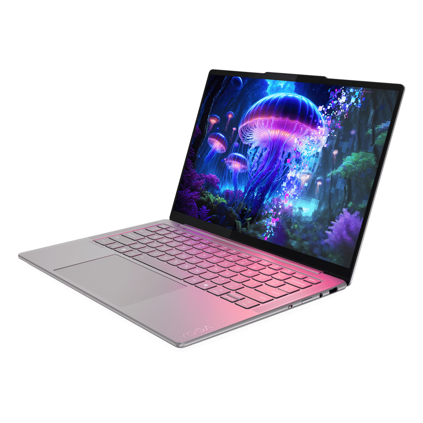 Lenovo Yoga Slim 7 14ILL10 Intel Core Ultra 5 Laptop (16GB, 1TB SSD, Windows 11 Home, 14 inch WUXGA OLED Display, MS Office 2024, Luna Grey, 1.19 KG)