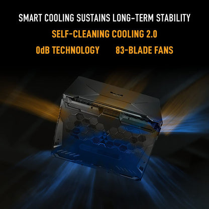 ASUS TUF A15 FA566NCR-HN254WS AMD Ryzen 7 Gaming Laptop (16GB, 512GB SSD, Windows 11 Home, 4GB Graphics, 15.6 inch 144 Hz Full HD IPS Display, NVIDIA GeForce RTX 3050, MS Office Home, Graphite Black, 2.30 KG)