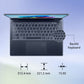 acer Swift 14 AI SF14-51 Intel Core Ultra 7 Thin & Light Laptop (16GB, 1TB SSD, Windows 11 Home, 14 inch OLED WUXGA Display, MS Office, Steam Blue, 1.28 KG)
