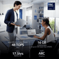 acer Swift 14 AI SF14-51 Intel Core Ultra 7 Thin & Light Laptop (16GB, 1TB SSD, Windows 11 Home, 14 inch OLED WUXGA Display, MS Office, Steam Blue, 1.28 KG)