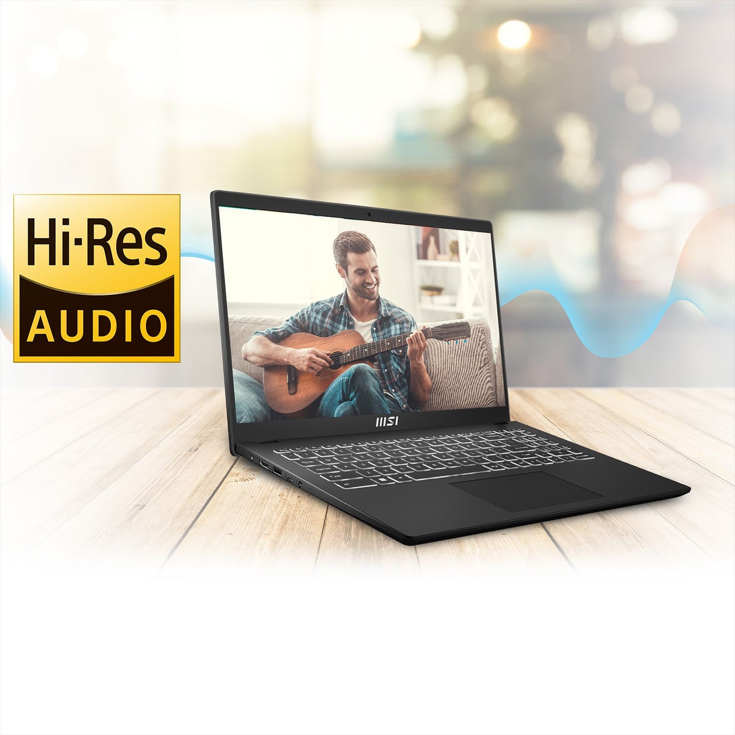 MSI Modern 15 B13M-1200IN Intel Core i5 13th Gen Thin & Light Laptop (16GB, 512GB SSD, Windows 11 Home, 15.6 inch Full HD Display, MS Office 2024, Classic Black, 1.7 KG)