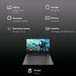 HP Victus 15-fb0185AX AMD Ryzen 5-5600H Gaming Laptop (8GB, 512GB SSD, Windows 11 Home, 4GB Graphics, 15.6 inch 144 Hz Full HD IPS Display, AMD Radeon RX 6500M, MS Office & Home 2021, Mica Silver, 2.29 KG)