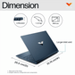 HP Victus 15-fb3025AX AMD Ryzen 9 Gaming Laptop (16GB, 1TB SSD, Windows 11 Home, 8GB Graphics, 15.6 inch 144 Hz Full HD IPS Display, NVIDIA GeForce RTX 4060, MS Ofice Home 2024, Performance Blue, 2.29 KG)