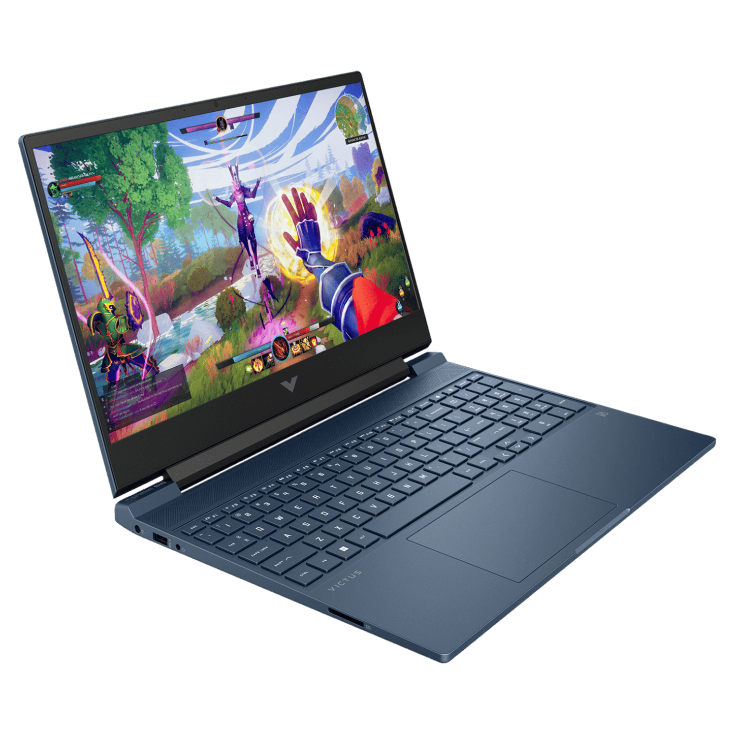 HP Victus 15-fb3025AX AMD Ryzen 9 Gaming Laptop (16GB, 1TB SSD, Windows 11 Home, 8GB Graphics, 15.6 inch 144 Hz Full HD IPS Display, NVIDIA GeForce RTX 4060, MS Ofice Home 2024, Performance Blue, 2.29 KG)