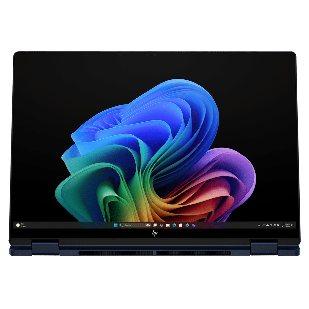 HP OmniBook X Flip Intel Core Ultra 7 Touchscreen Thin & Light Laptop (32GB, 1TB SSD, Windows 11 Home, 14 inch 3K OLED Display, MS Office Home 2024, Atmospheric Blue, 1.38 KG)