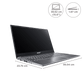 acer Aspire Lite AL15-52 Intel Core i3 12th Gen Thin & Light Laptop (8GB RAM, 512GB SSD, Windows 11 Home, 15.6 inch Full HD Display, MS Office, Steel Gray, 1.59 KG)