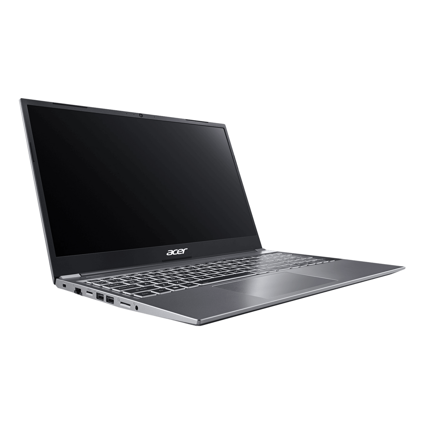 acer Aspire Lite AL15-52 Intel Core i3 12th Gen Thin & Light Laptop (8GB RAM, 512GB SSD, Windows 11 Home, 15.6 inch Full HD Display, MS Office, Steel Gray, 1.59 KG)