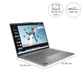 Lenovo IdeaPad Slim 5 14AKP10 AMD Ryzen AI 7 Thin & Light Laptop (24GB, 1TB SSD, Windows 11 Home, 14 inch WUXGA OLED Display, MS Office Home 2024, Luna Grey, 1.39 KG)