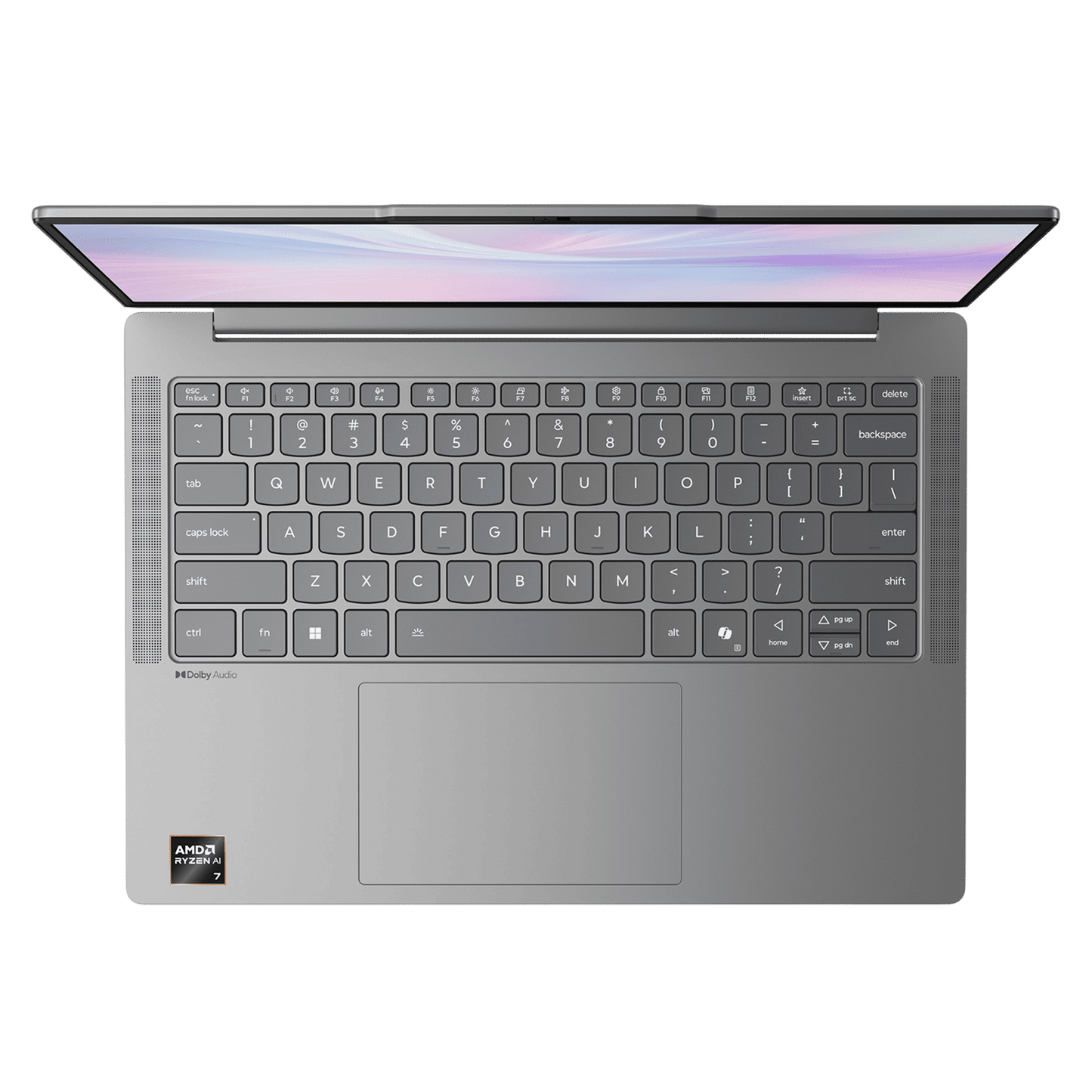 Lenovo IdeaPad Slim 5 14AKP10 AMD Ryzen AI 7 Thin & Light Laptop (24GB, 1TB SSD, Windows 11 Home, 14 inch WUXGA OLED Display, MS Office Home 2024, Luna Grey, 1.39 KG)