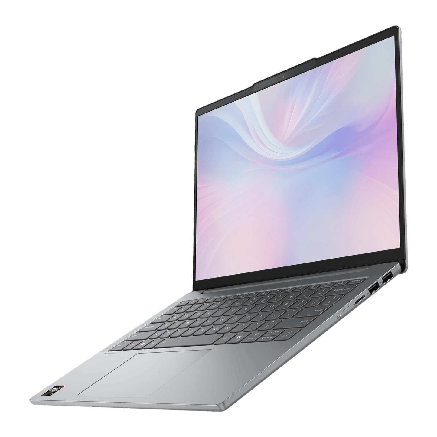Lenovo IdeaPad Slim 5 14AKP10 AMD Ryzen AI 7 Thin & Light Laptop (24GB, 1TB SSD, Windows 11 Home, 14 inch WUXGA OLED Display, MS Office Home 2024, Luna Grey, 1.39 KG)