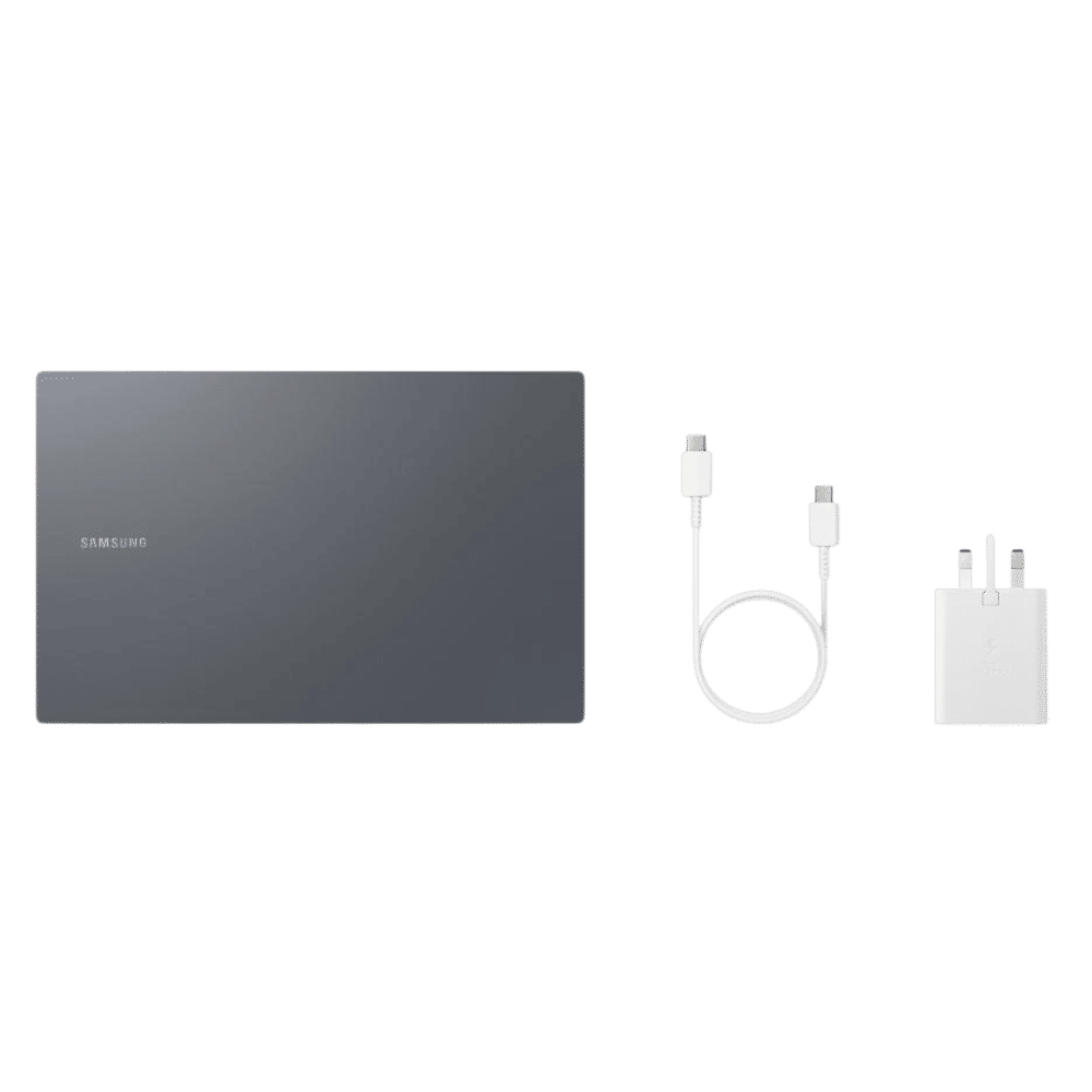 SAMSUNG Galaxy Book4 Intel Core 5 Thin & Light Laptop (16GB, 512GB SSD, Windows 11 Home, 15.6 inch Full HD LED Display, MS Office 2024, Gray, 1.55 KG)