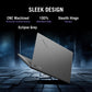 ASUS ROG Zephyrus G16 GU605CW-QR133WS Intel Core Ultra 9 Gaming Laptop (32GB, 2TB SSD, Windows 11 Home, 16GB Graphics, 16 inch 240Hz 2.5K OLED WQXGA Display, NVIDIA GeForce RTX 5080, MS Office Home 2024, Eclipse Gray, 1.95 KG)