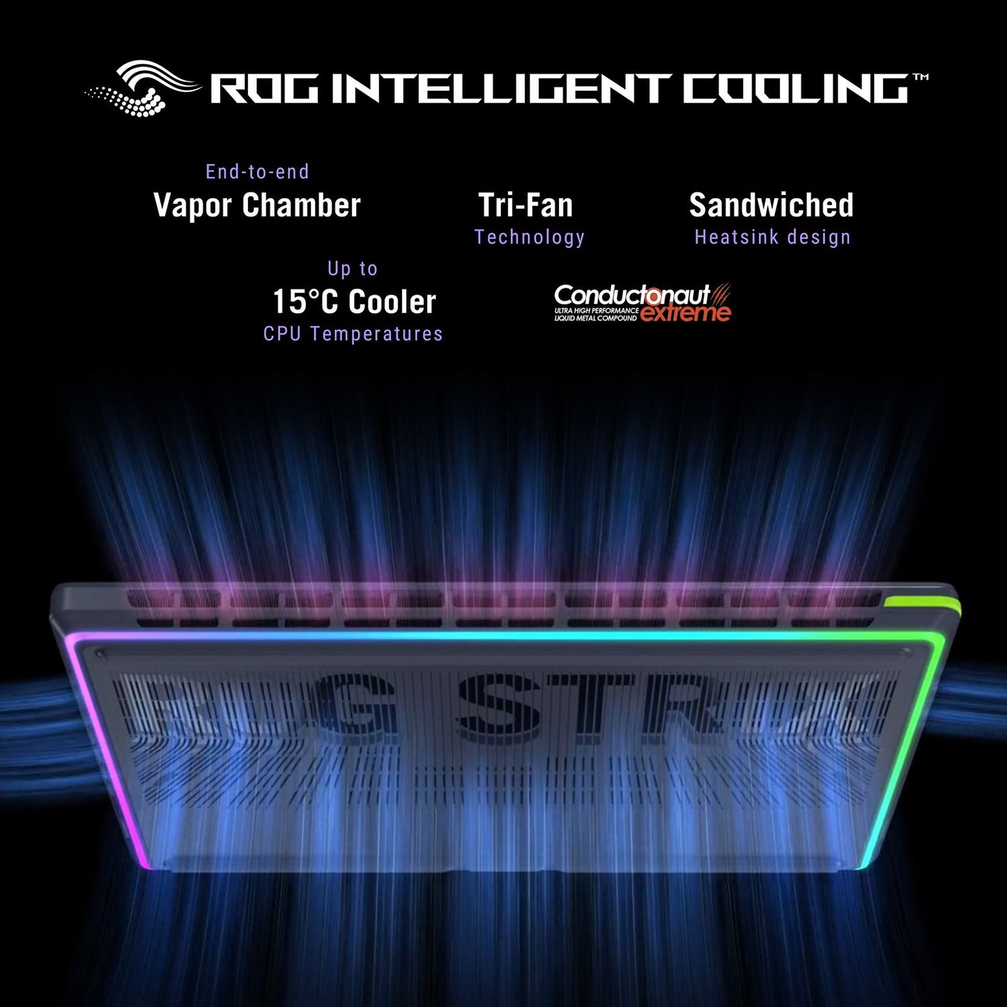 ASUS ROG Strix G16 G615LR-S5190WS Intel Core Ultra 9 Gaming Laptop (32GB, 1TB SSD, Windows 11 Home, 12GB Graphics, 16 inch 240 Hz 2.5K WQXGA Display, NVIDIA GeForce RTX 5070Ti, MS Office Home 2024, Eclipse Gray, 2.65 KG)