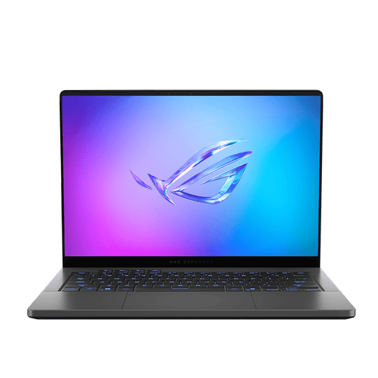 ASUS ROG Zephyrus G14 GA403WR-QS123WS AMD Ryzen AI 9 Gaming Laptop (32GB, 2TB SSD, Windows 11 Home, 12GB Graphics, 14 inch 120Hz 3K OLED Display, NVIDIA GeForce RTX 5070 Ti, MS Office Home 2024, Eclipse Gray, 1.57 KG)