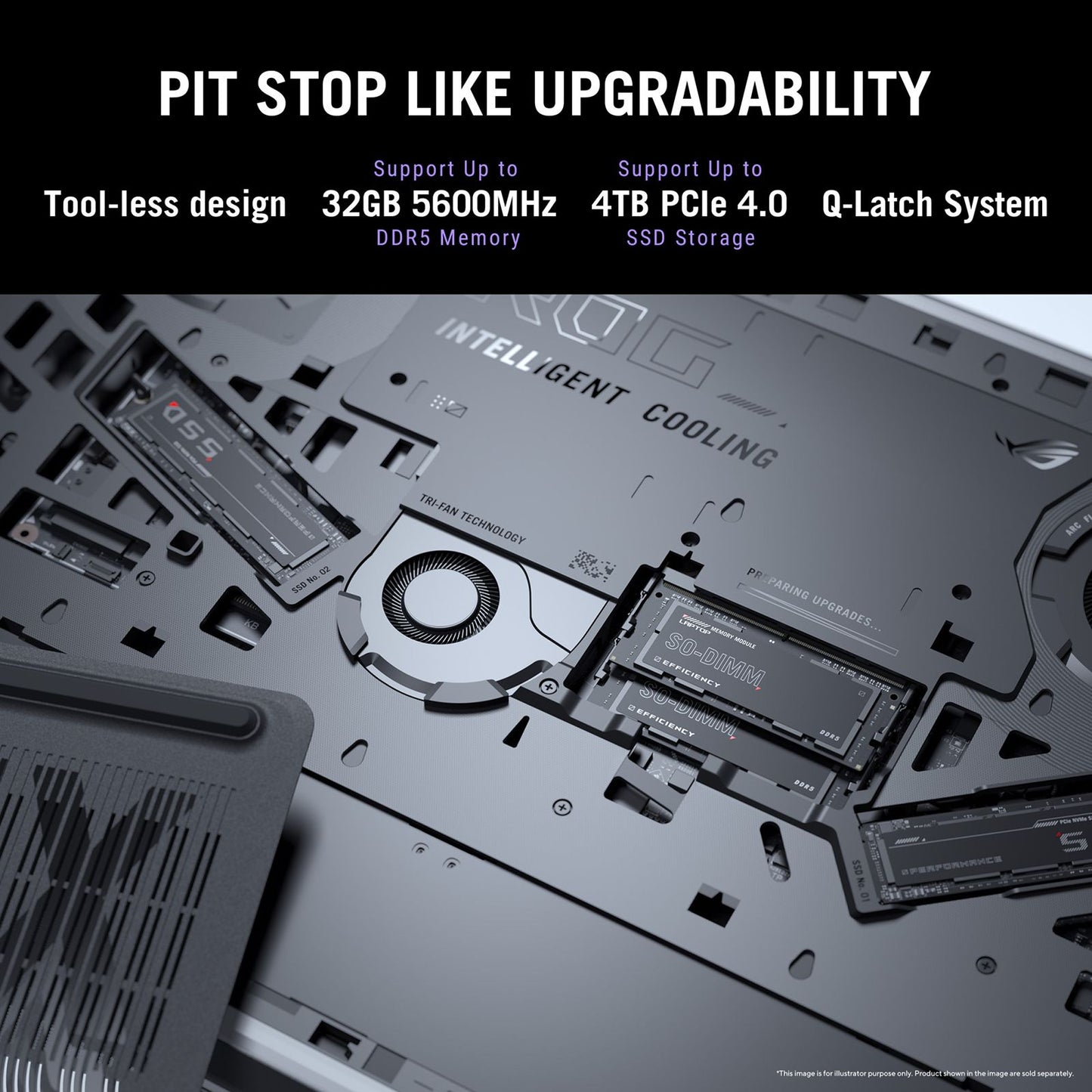 ASUS ROG Strix G16 G615LW-RV148WS Intel Core Ultra 9 Gaming Laptop (32GB, 1TB SSD, Windows 11 Home, 16GB Graphics, 16 inch 165 Hz Full HD Plus WUXGA Display, NVIDIA GeForce RTX 5080, MS Office Home 2024, Eclipse Gray, 2.65 KG)