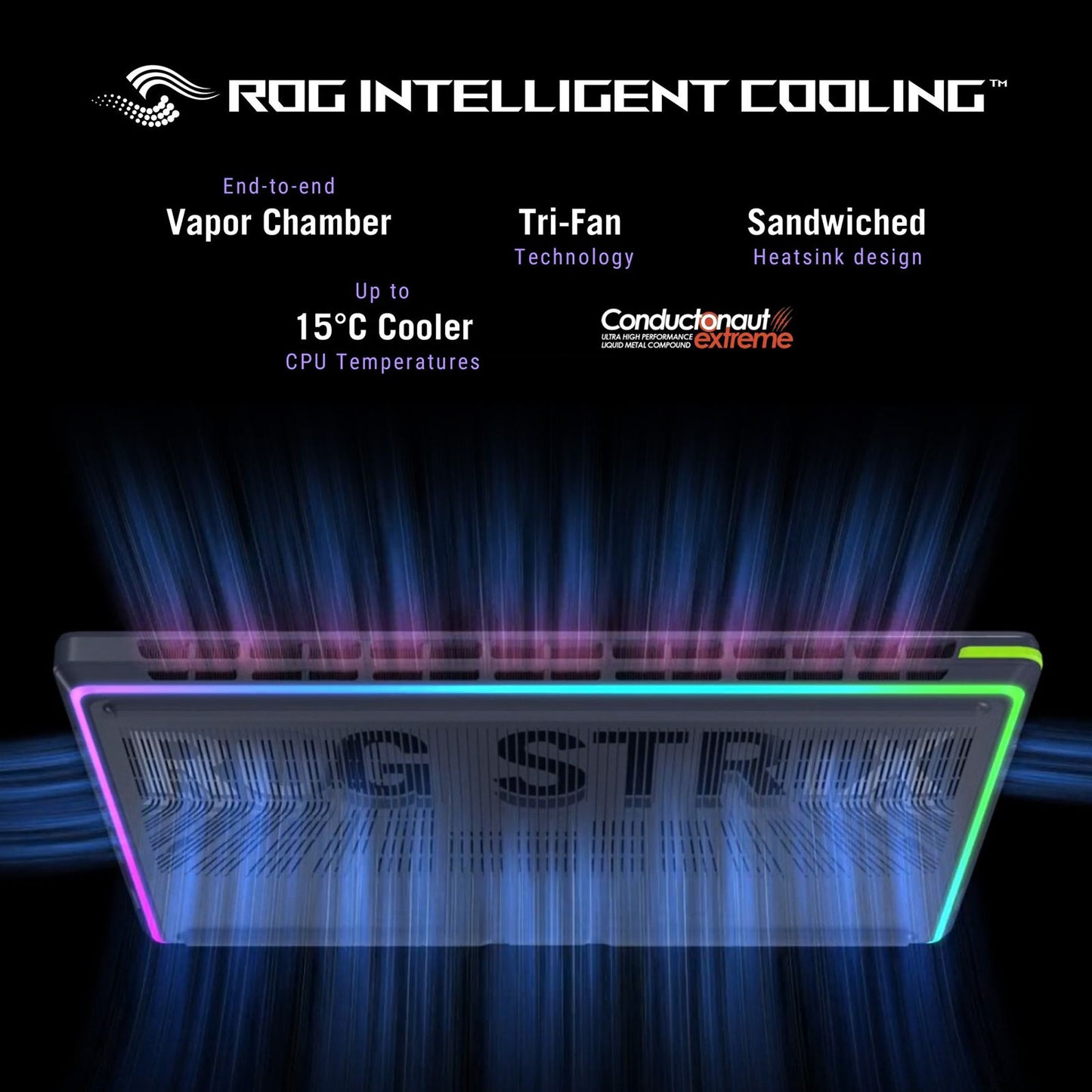 ASUS ROG Strix G16 G615LW-RV148WS Intel Core Ultra 9 Gaming Laptop (32GB, 1TB SSD, Windows 11 Home, 16GB Graphics, 16 inch 165 Hz Full HD Plus WUXGA Display, NVIDIA GeForce RTX 5080, MS Office Home 2024, Eclipse Gray, 2.65 KG)