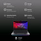 ASUS ROG Strix G16 G615LW-RV148WS Intel Core Ultra 9 Gaming Laptop (32GB, 1TB SSD, Windows 11 Home, 16GB Graphics, 16 inch 165 Hz Full HD Plus WUXGA Display, NVIDIA GeForce RTX 5080, MS Office Home 2024, Eclipse Gray, 2.65 KG)