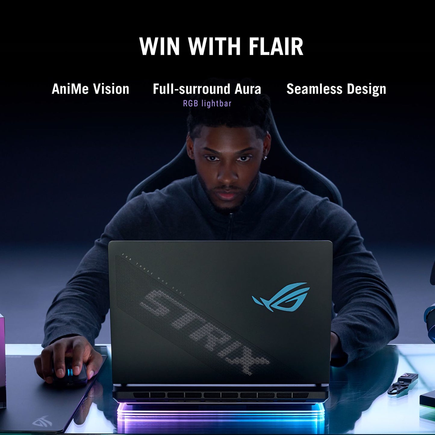 ASUS ROG Strix SCAR 16 G635LW-RW157WS Intel Core Ultra 9 Gaming Laptop (32GB, 2TB SSD, Windows 11 Home, 16GB Graphics, 16 inch 240 Hz 2.5K WQXGA Mini LED Display, NVIDIA GeForce RTX 5080, MS Office Home 2024, Off Black, 2.8 KG)