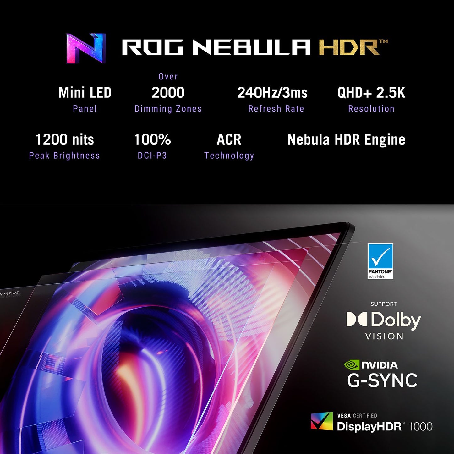 ASUS ROG Strix SCAR 16 G635LW-RW157WS Intel Core Ultra 9 Gaming Laptop (32GB, 2TB SSD, Windows 11 Home, 16GB Graphics, 16 inch 240 Hz 2.5K WQXGA Mini LED Display, NVIDIA GeForce RTX 5080, MS Office Home 2024, Off Black, 2.8 KG)