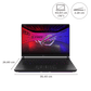 ASUS ROG Strix SCAR 16 G635LW-RW157WS Intel Core Ultra 9 Gaming Laptop (32GB, 2TB SSD, Windows 11 Home, 16GB Graphics, 16 inch 240 Hz 2.5K WQXGA Mini LED Display, NVIDIA GeForce RTX 5080, MS Office Home 2024, Off Black, 2.8 KG)