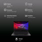 ASUS ROG Strix SCAR 16 G635LW-RW157WS Intel Core Ultra 9 Gaming Laptop (32GB, 2TB SSD, Windows 11 Home, 16GB Graphics, 16 inch 240 Hz 2.5K WQXGA Mini LED Display, NVIDIA GeForce RTX 5080, MS Office Home 2024, Off Black, 2.8 KG)