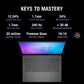 ASUS ROG Strix SCAR 16 G635LW-RW157WS Intel Core Ultra 9 Gaming Laptop (32GB, 2TB SSD, Windows 11 Home, 16GB Graphics, 16 inch 240 Hz 2.5K WQXGA Mini LED Display, NVIDIA GeForce RTX 5080, MS Office Home 2024, Off Black, 2.8 KG)