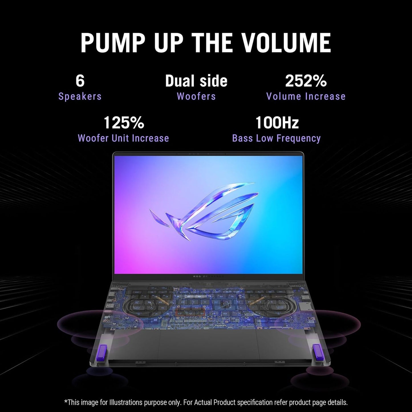 ASUS ROG Strix SCAR 16 G635LW-RW157WS Intel Core Ultra 9 Gaming Laptop (32GB, 2TB SSD, Windows 11 Home, 16GB Graphics, 16 inch 240 Hz 2.5K WQXGA Mini LED Display, NVIDIA GeForce RTX 5080, MS Office Home 2024, Off Black, 2.8 KG)