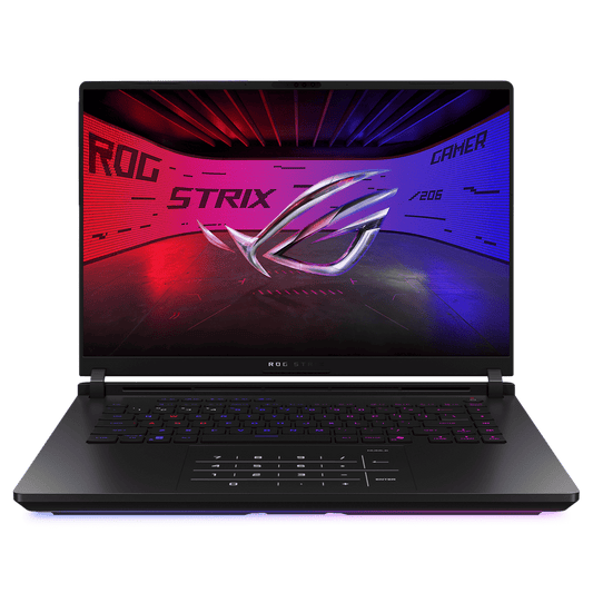 ASUS ROG Strix SCAR 16 G635LX-RW158WS Intel Core Ultra 9 Gaming Laptop (32GB, 2TB SSD, Windows 11 Home, 24GB Graphics, 16 inch 240 Hz 2.5K WQXGA Mini LED Display, NVIDIA GeForce RTX 5090, MS Office Home 2024, Off Black, 2.8 KG)