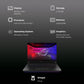 ASUS ROG Strix SCAR 16 G635LX-RW158WS Intel Core Ultra 9 Gaming Laptop (32GB, 2TB SSD, Windows 11 Home, 24GB Graphics, 16 inch 240 Hz 2.5K WQXGA Mini LED Display, NVIDIA GeForce RTX 5090, MS Office Home 2024, Off Black, 2.8 KG)