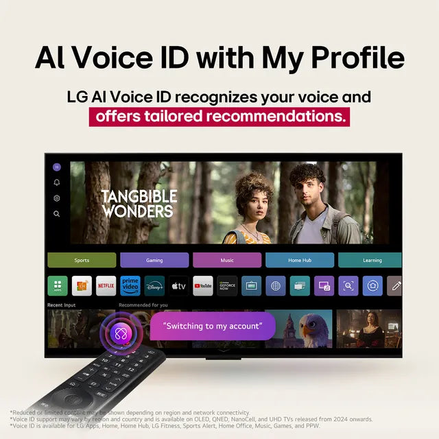 LG OLED77G56LA 77 Inch 4K OLED evo Smart TV | α11 AI Processor Gen2 | Brightness Booster Ultimate | Dolby Vision & Atmos | 165Hz VRR | webOS 25 | 2025 Model | 3-Year Warranty