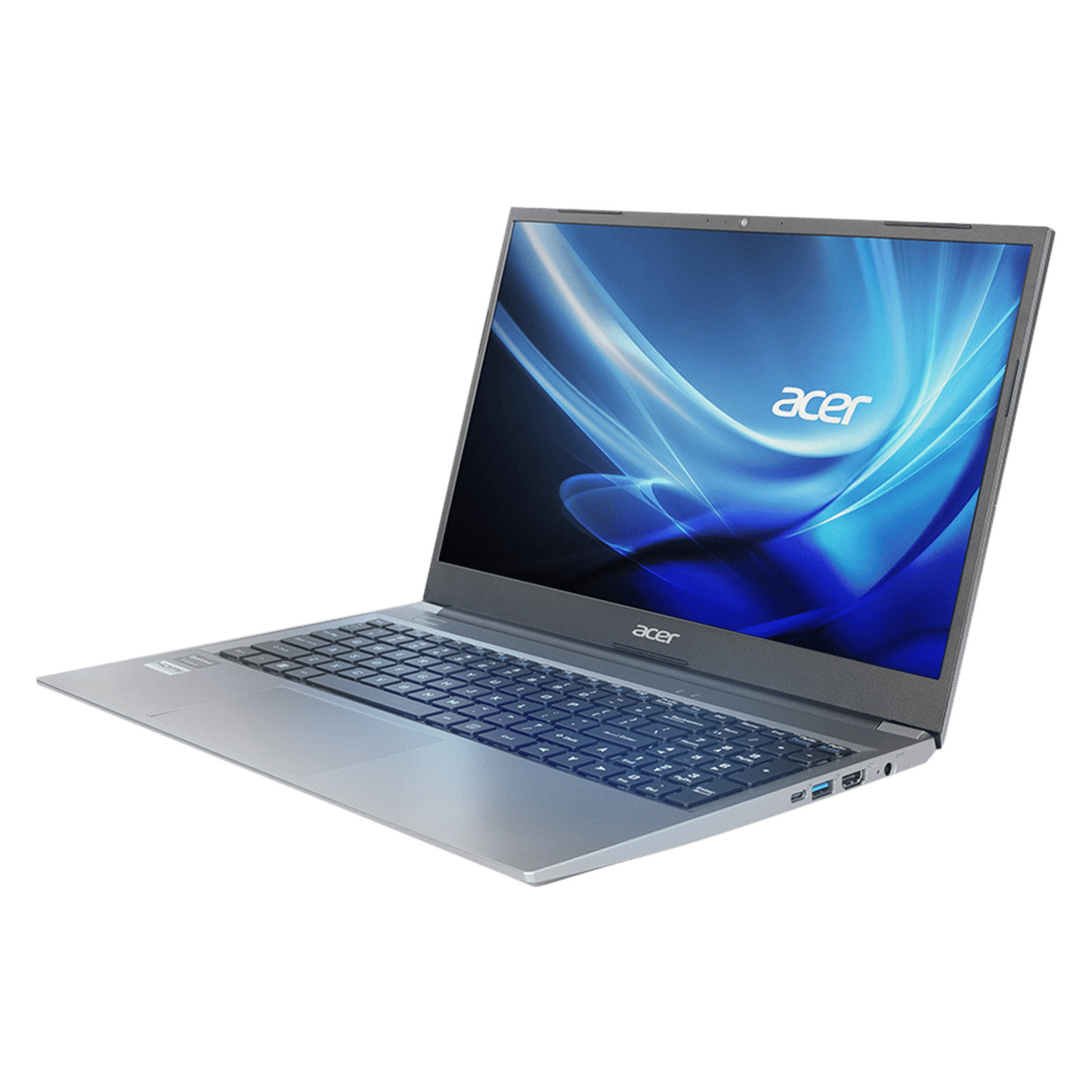 acer Aspire Lite AMD Ryzen 3 Laptop (8GB, 512GB SSD, Windows 11, 15.6 inch Full HD Display, MS Office, Steel Gray, 1.59 KG)