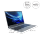 acer Aspire Lite AMD Ryzen 7 Laptop (16GB, 512GB SSD, Windows 11, 15.6 inch Full HD Display, MS Office, Steel Gray, 1.59 KG)