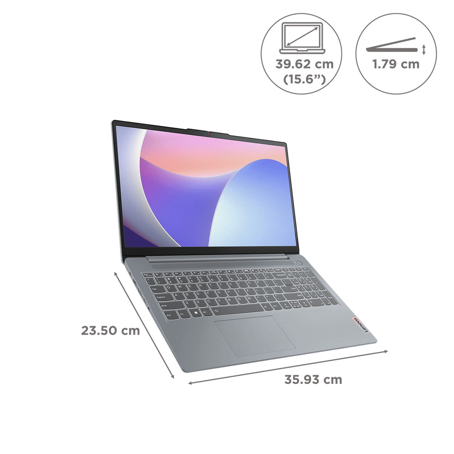 Lenovo IdeaPad Slim 3 15IRU8 Intel Core i3 13th Gen Thin & Light Laptop (8GB, 512GB SSD, Windows 11 Home, 15.6 inch Full HD Display, MS Office Home 2024, 1.62 KG)