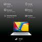ASUS Vivobook S14 Flip TP3402VAO-LZ612WS Intel Core i5 13th Gen Touchscreen 2-in-1 Laptop (16GB, 512GB SSD, Windows 11 Home, 14 inch WUXGA IPS Display, MS Office Home 2024, Cool Silver, 1.50 KG)