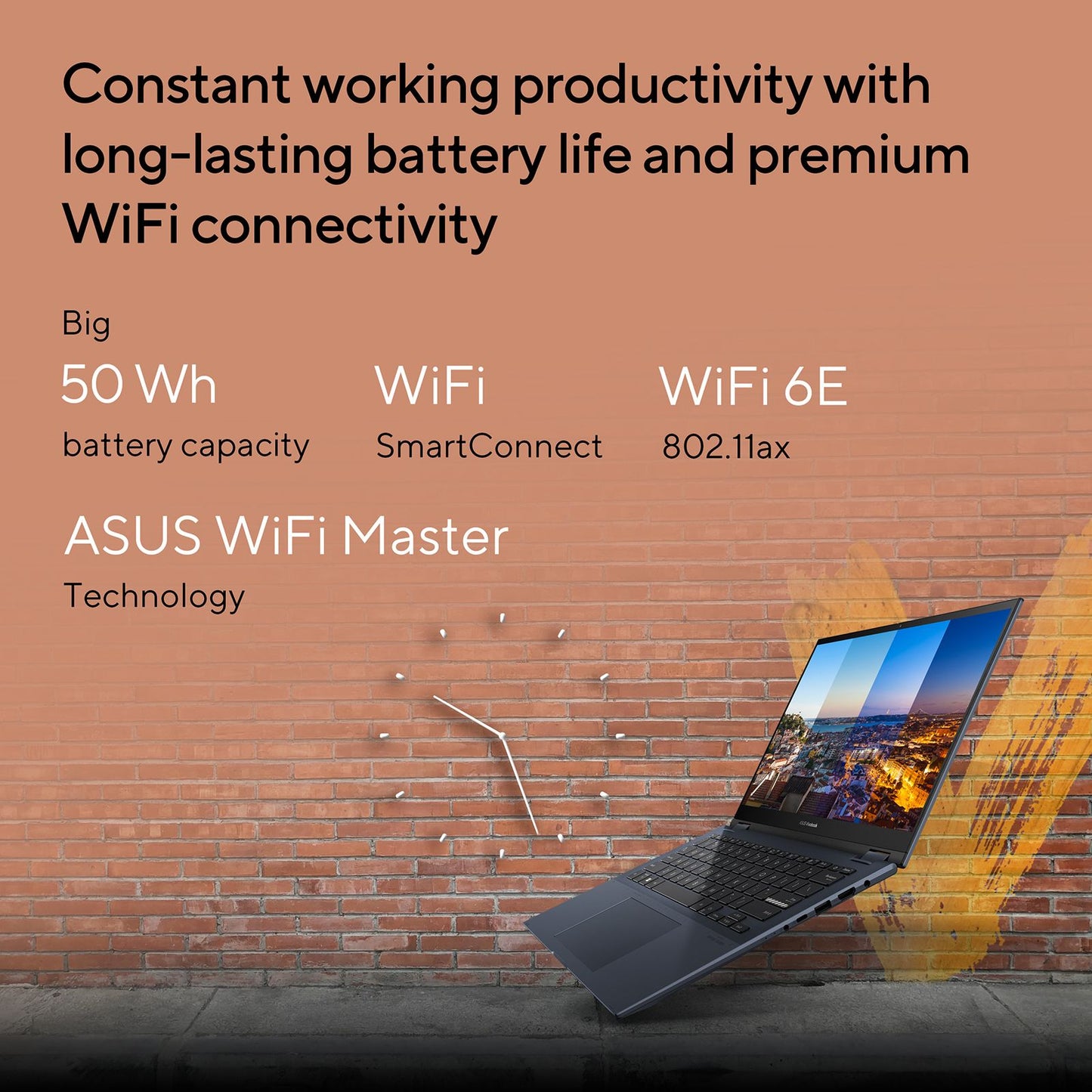 ASUS Vivobook S14 Flip TP3402VAO-LZ619WS Intel Core i5 13th Gen Touchscreen 2-in-1 Laptop (16GB, 512GB SSD, Windows 11 Home, 14 inch WUXGA IPS Display, MS Office Home 2024, Quiet Blue, 1.50 KG)