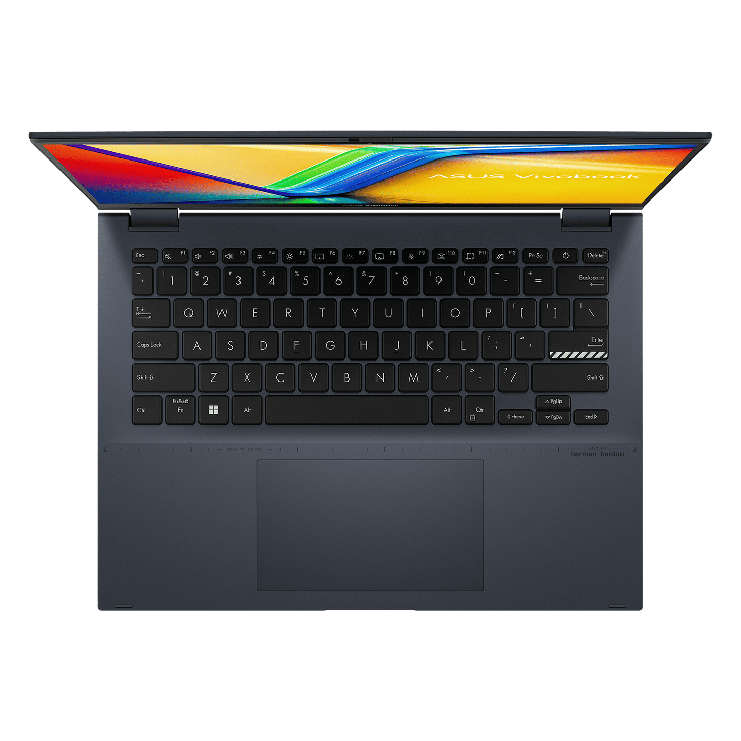 ASUS Vivobook S14 Flip TP3402VAO-LZ619WS Intel Core i5 13th Gen Touchscreen 2-in-1 Laptop (16GB, 512GB SSD, Windows 11 Home, 14 inch WUXGA IPS Display, MS Office Home 2024, Quiet Blue, 1.50 KG)