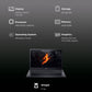 acer Nitro V15 AMD Ryzen 5 Gaming Laptop (16GB, 512GB SSD, Windows 11 Home, 6GB Graphics, 15.6 Inch 165 Hz Full HD IPS Display, NVIDIA GeForce RTX 3050, MS Office, Obsidian Black, 2.10 KG)